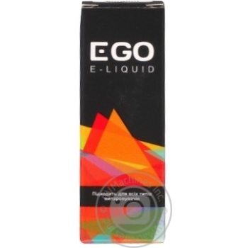 Рідина EGO для елек випор. Апельсин 6mg купить, цены на МегаМаркет - фото 1