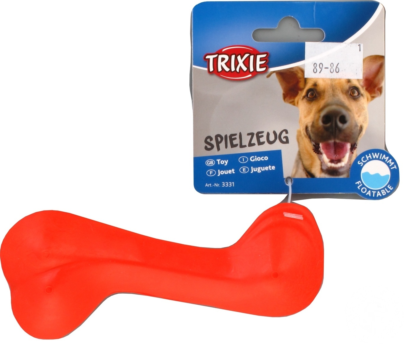 

Кость Trixie резиновая 14см 3331