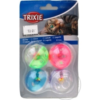 Іграшка Trixie для котів М`ячики 4шт 4166 х4 купити, ціни на МегаМаркет - фото 2