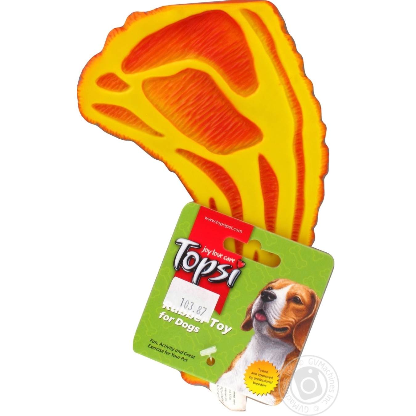

Игрушка Topsi Стейк свиной для собак