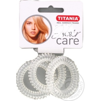 Elastic Titania for hair 3pcs - buy, prices for MegaMarket - photo 1
