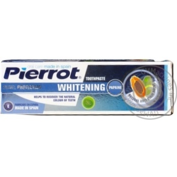 Toothpaste Pierrot 75ml - buy, prices for MegaMarket - photo 1