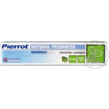 Зубна паста Pierrot з м`ятою та фтором 75мл х15 купити, ціни на МегаМаркет - фото 1