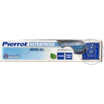 Зубна паста Pierrot Ultrafresh 75мл х12 купити, ціни на МегаМаркет - фото 1