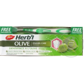 Toothpaste Dabur with olives 150g - buy, prices for MegaMarket - photo 1