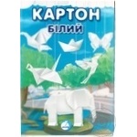 Картон білий АРКУШ А4 7 арк. х25