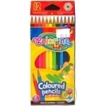 Олівці кольорові шестикутні 12 кольорів COLORINO