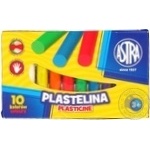Пластилін Astra 10кол Art.AJ7577 х12