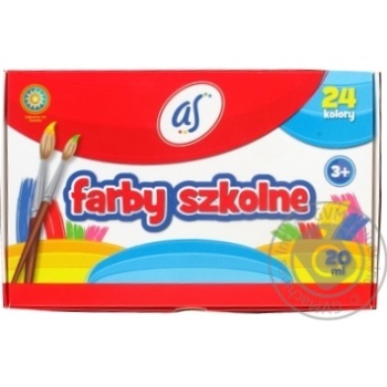 Gouache 24colours 20ml - buy, prices for MegaMarket - photo 1