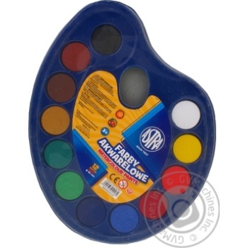 Water-colour 12colors for drawing 360ml - buy, prices for MegaMarket - photo 1