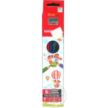 Pencil Nataraj 6colors - buy, prices for MegaMarket - photo 1