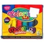 Plasticine Colorino 6colors for modelling