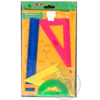 ZiBi ZB.5685 Color Drawing Set 4 Items - buy, prices for NOVUS - photo 2