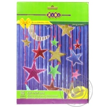 Colored corrugated paper Zibi - buy, prices for MegaMarket - photo 1
