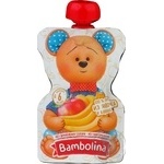 Puree Bambolina banana for children from 5 months 90g