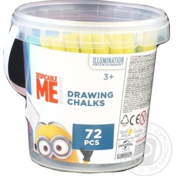 Крейда для малювання Despicable me арт. MLM72L_EN купить, цены на МегаМаркет - фото 1