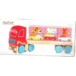 Cubika Tractor with Cubes Play Set