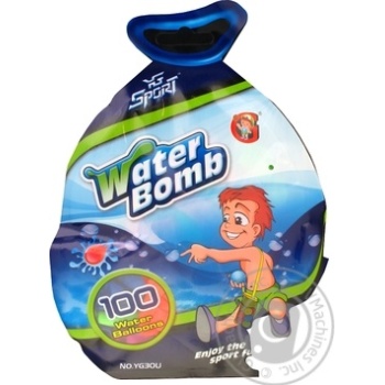 Water Bomb Toy 100pcs - buy, prices for MegaMarket - photo 2