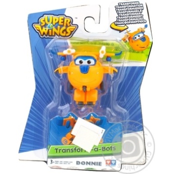 Super Wings Transform-a-Bots Donnie Transport Figure - buy, prices for NOVUS - photo 1