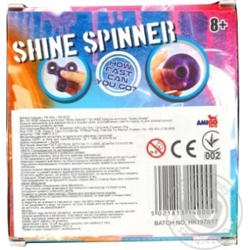 Іграшка-антістрес Shine Spinner в асорт х24 купить, цены на МегаМаркет - фото 2