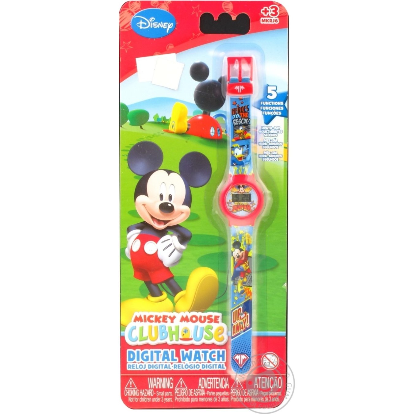 

Годинник Disney дитячий наручний Mickey Mouse Art.MNRJ6 x6