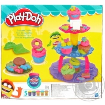 Ігровий набір Play-Doh Вежа з кексів арт.А5144 купить, цены на МегаМаркет - фото 1