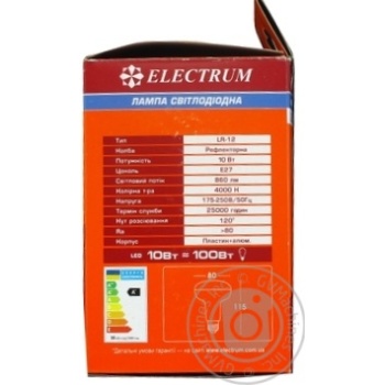 Electrum LED Lamp 10W E27 А-LR-0277 - buy, prices for MegaMarket - photo 2