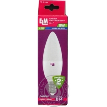 Bulb Elm e14:е14 8w - buy, prices for MegaMarket - photo 1