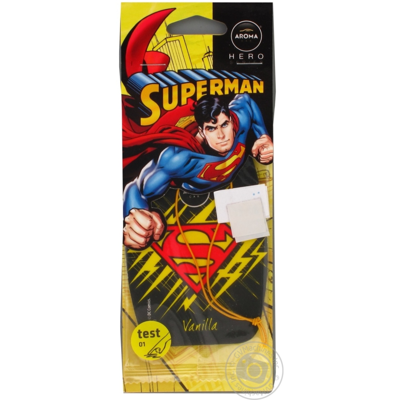 

Ароматизатор Aroma Car Superman Ваніль