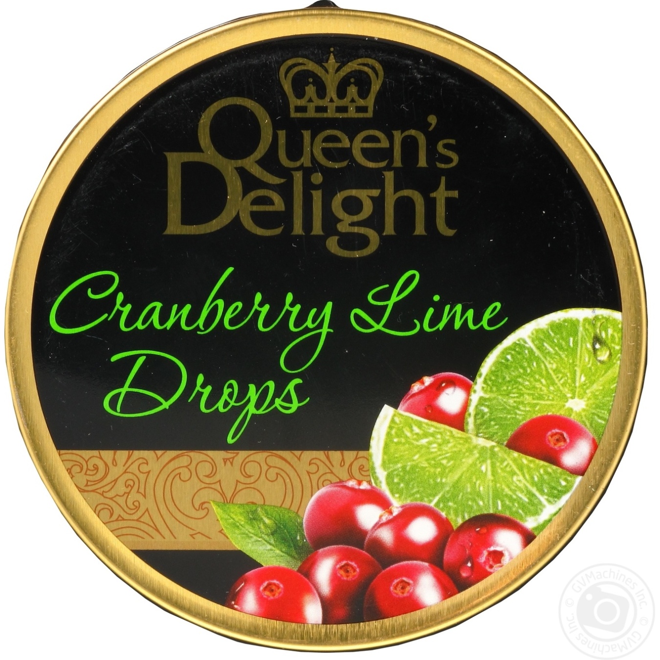 

Леденцы Queen's Delight со вкусом клюквы и лайма карамельные 150г