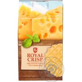 Waffles with cheese without filling 85g - buy, prices for MegaMarket - photo 1