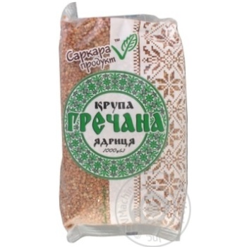 Крупа Саркара продукт гречневая ядрица быстроразваривающаяся первый сорт 1кг купить, цены на МегаМаркет - фото 1