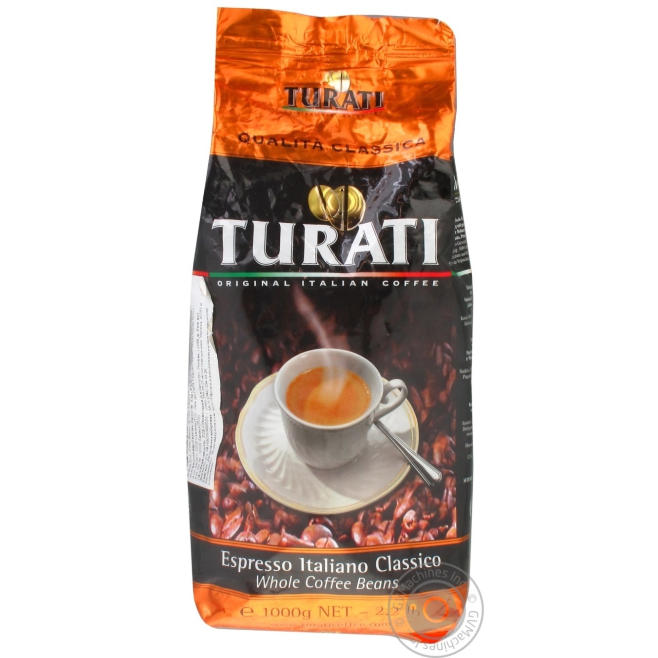 

Кофе Turati Espresso Classica жареный в зернах 1кг