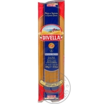 Макарони Divella Vermicelli 7 500г х24 купить, цены на МегаМаркет - фото 1