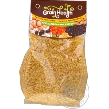 Крупа Grain Health пшенична Булгур 400г купити, ціни на МегаМаркет - фото 1