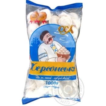 Meat dumplings Osa Kherson precooked 1000g - buy, prices for MegaMarket - photo 1