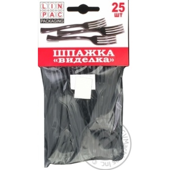 Шпажки Lin Pac Виделка 25шт. х40 купить, цены на МегаМаркет - фото 1