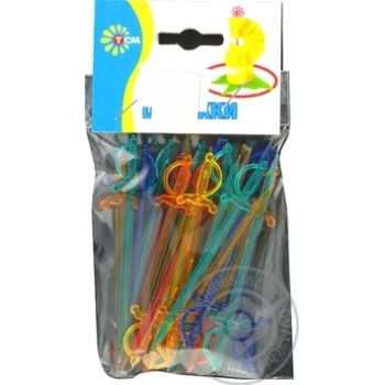Swords Tcm plastic for cocktails 30pcs - buy, prices for MegaMarket - photo 1