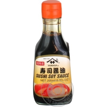 Соус соєвий Yamasa Sushi 200мл купити, ціни на МегаМаркет - фото 1