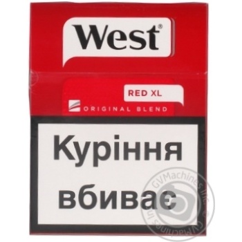 Cigarettes West 0.1-0.8mg - buy, prices for MegaMarket - photo 1