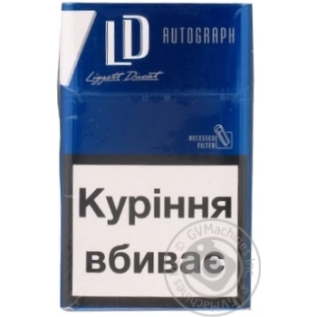 Сигареты LD Autograph Blue - купить, цены на Таврия В - фото 2