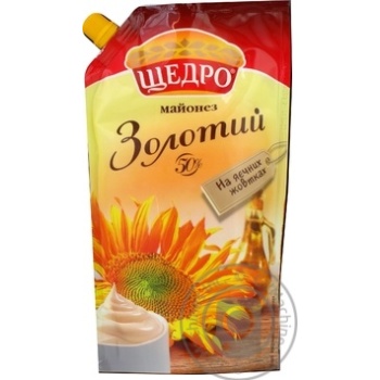 Mayonnaise Schedro Zolotui 50% 550g - buy, prices for MegaMarket - photo 3