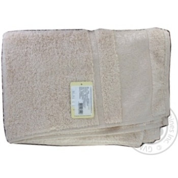 РУШНИК МАХР. BAMBOO 70*140 БЕЖЕВИЙ 500 г/м2 купити, ціни на МегаМаркет - фото 2