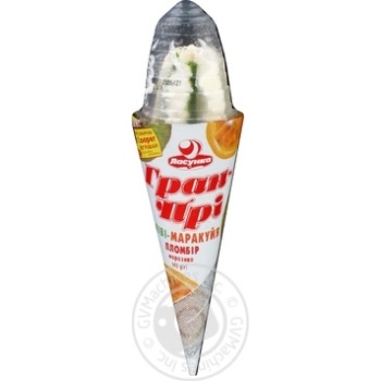 Lasunka Grand-Pri passion fruit-kiwi ice-cream 145g - buy, prices for MegaMarket - photo 7