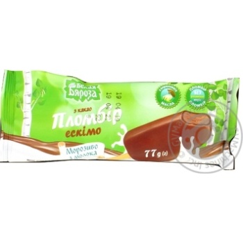 Belaya Byaroza In Chocolate Glaze Ice-Cream - buy, prices for MegaMarket - photo 1