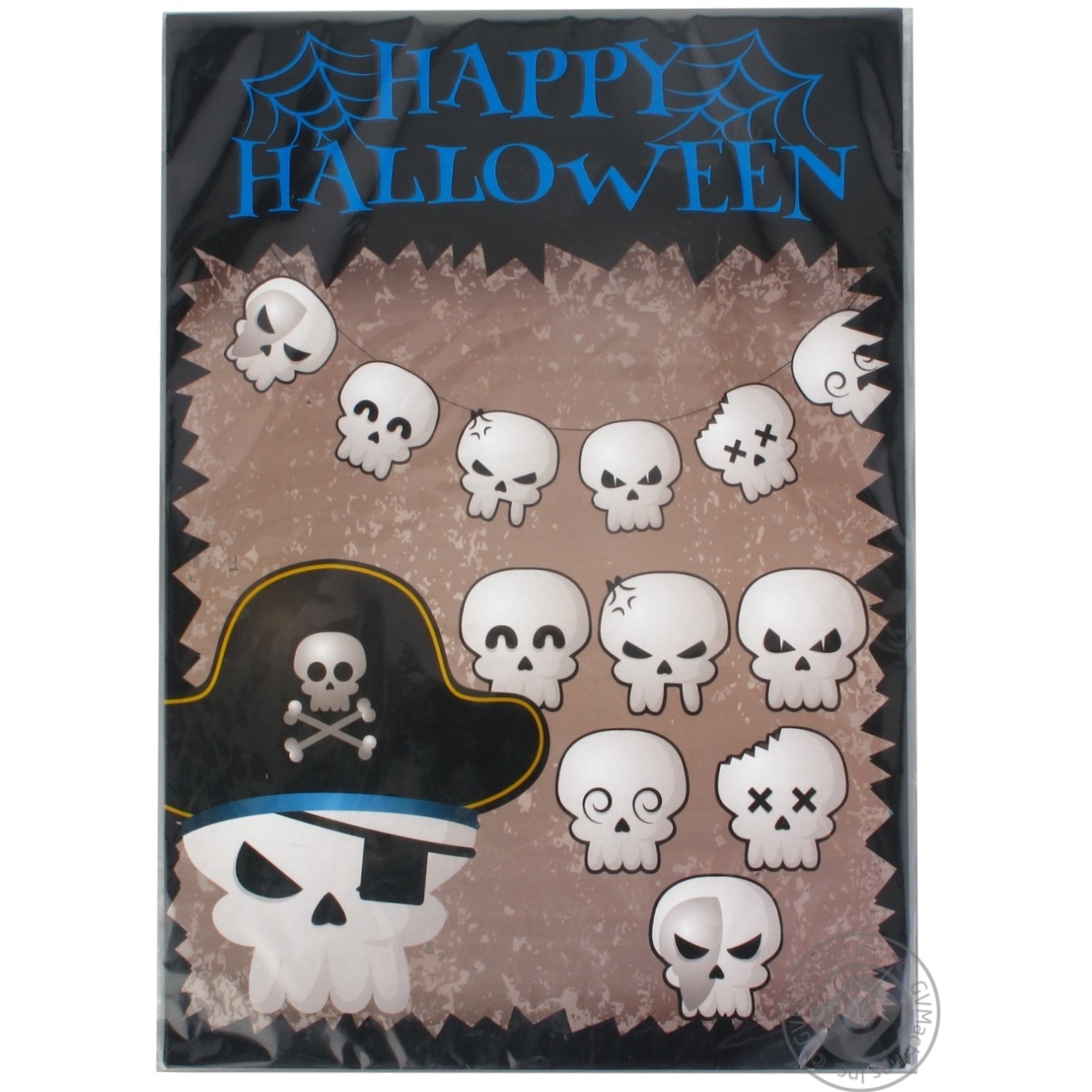 

Гирлянда Б Креатив-принт Happy Halloween праздничная