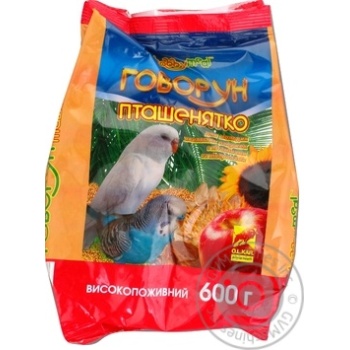 Корм Hobby Meal Говорун для молодих хвилястих папужок 600г - купити, ціни на Auchan - фото 3