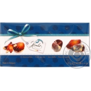 Hamlet Chocolate Candies Assorted Sea Shells 125g - buy, prices for Vostorg - photo 1