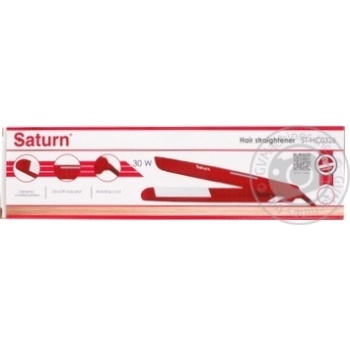 Sanurn Hair Straightener ST-HC0326 R - buy, prices for Auchan - photo 3