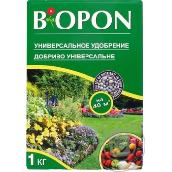 Добриво Biopon універсальне 1кг - купити, ціни на Auchan - фото 1